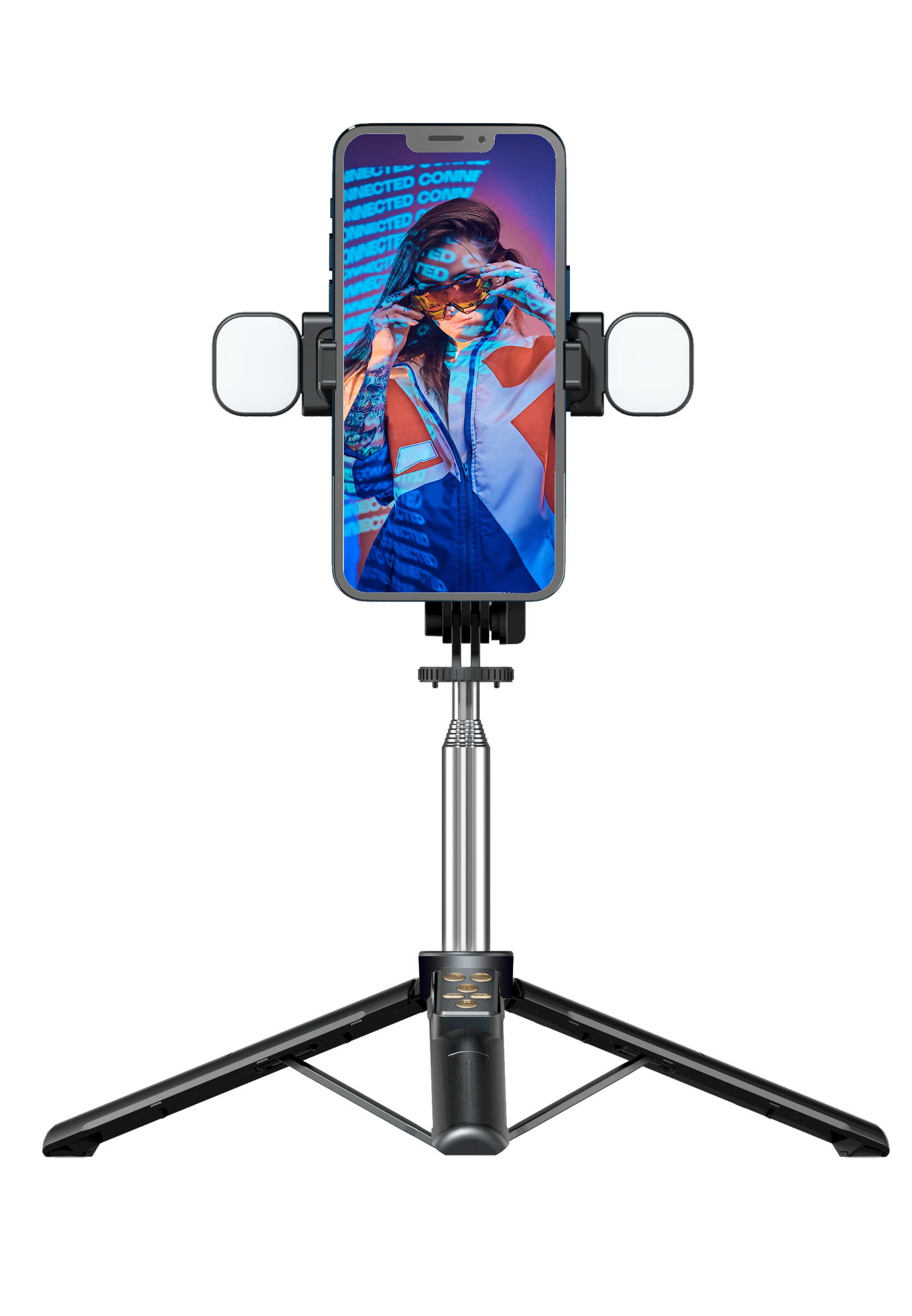 AI Face Tracking Selfie Stick Tripod