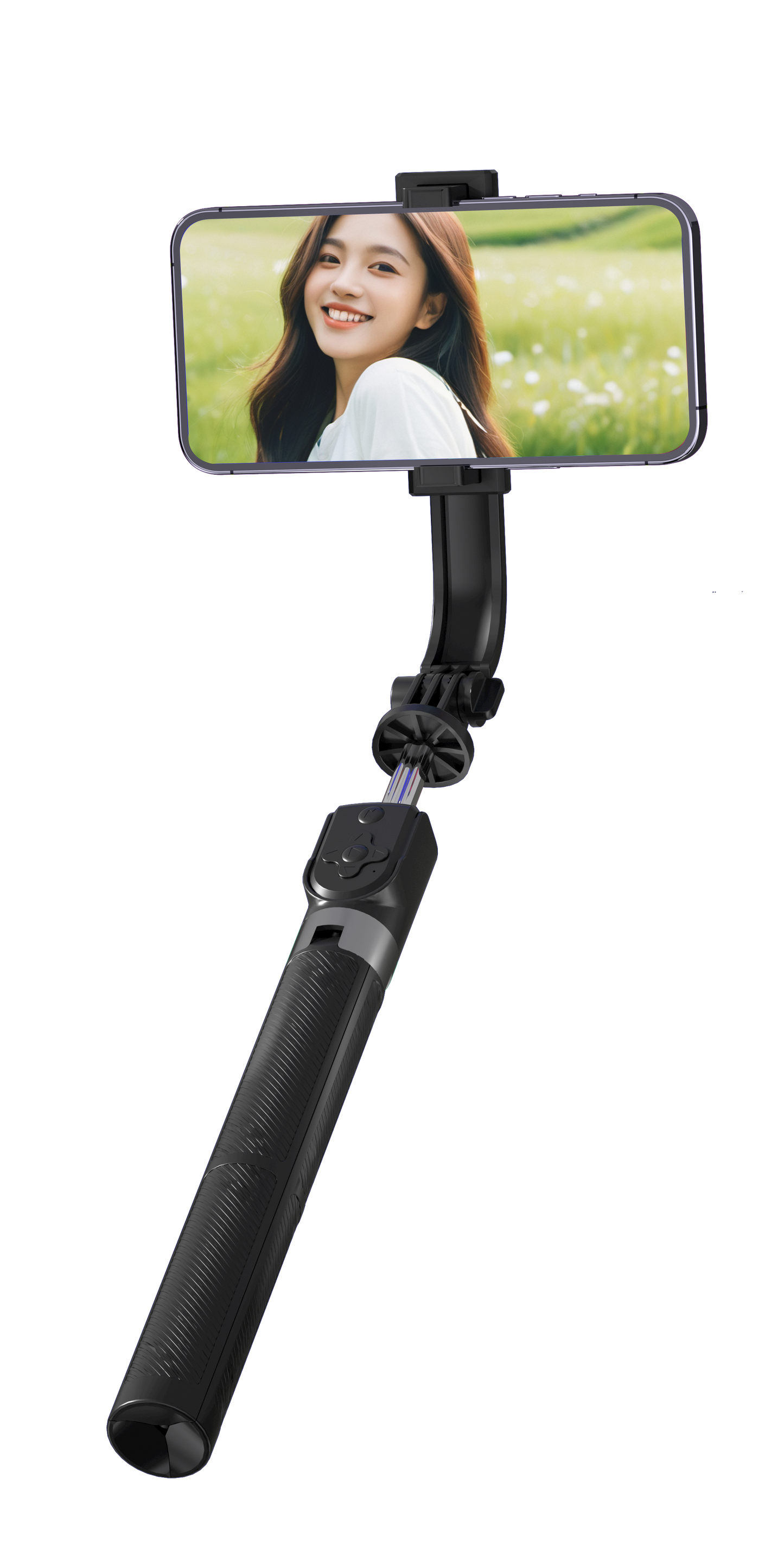 AI Face Tracking Selfie Stick Tripod