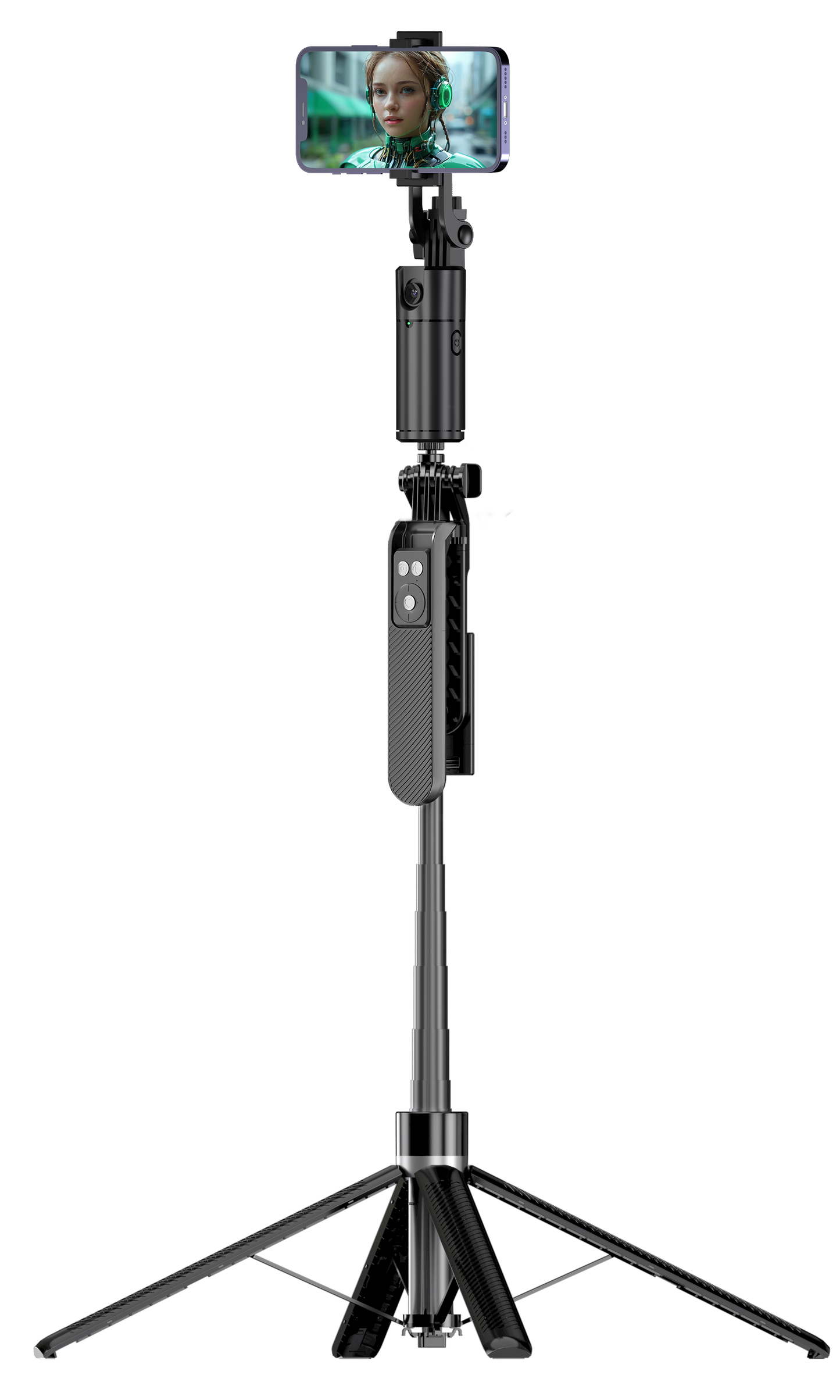 AI Face Tracking Selfie Stick Tripod