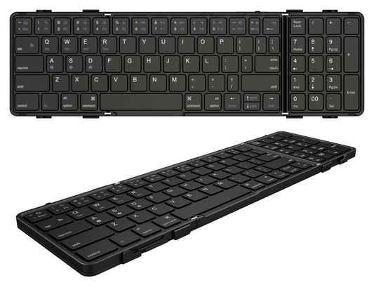 Bluetooth Wireless Folding Full-size Keyboard