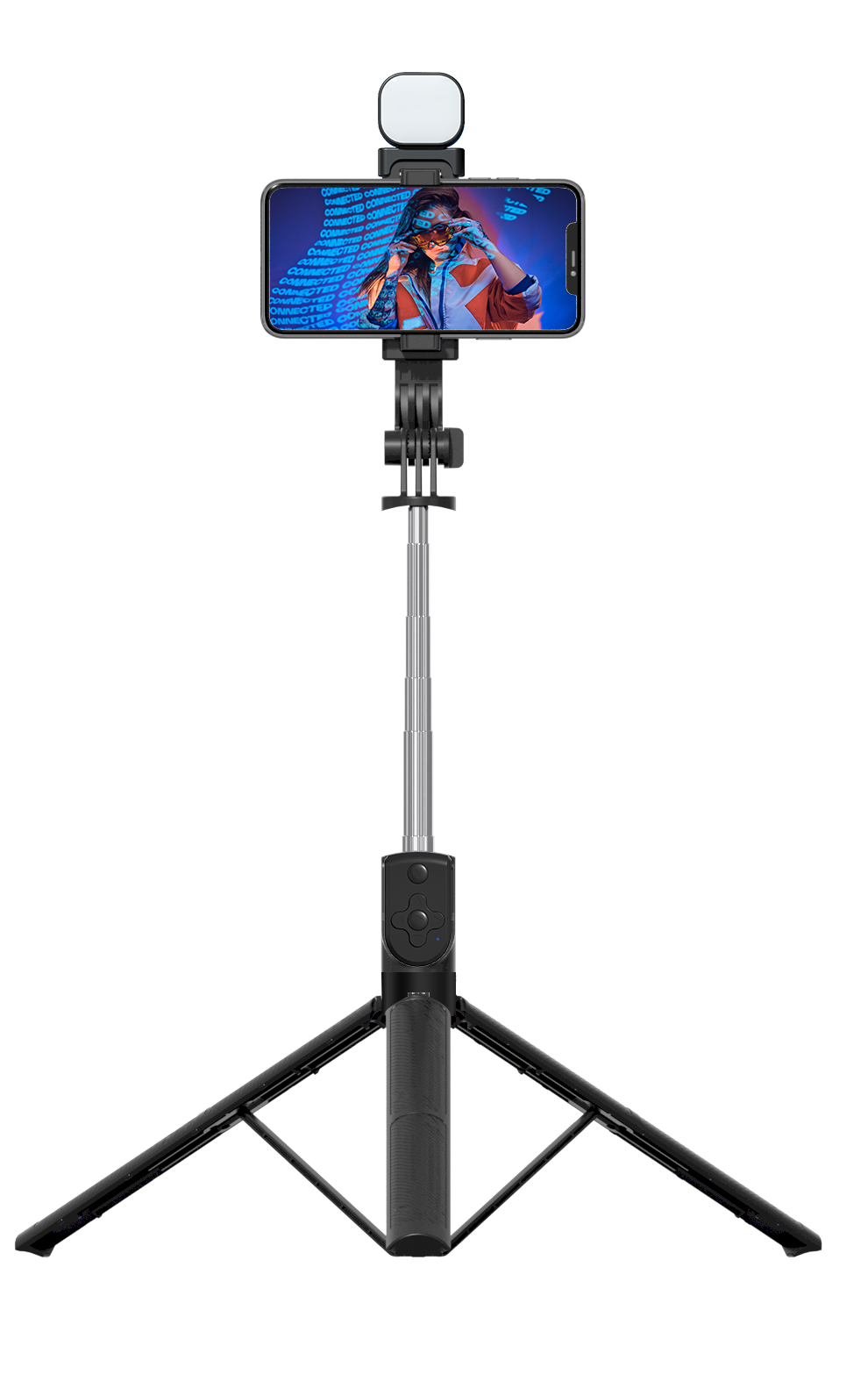 AI Face Tracking Selfie Stick Tripod