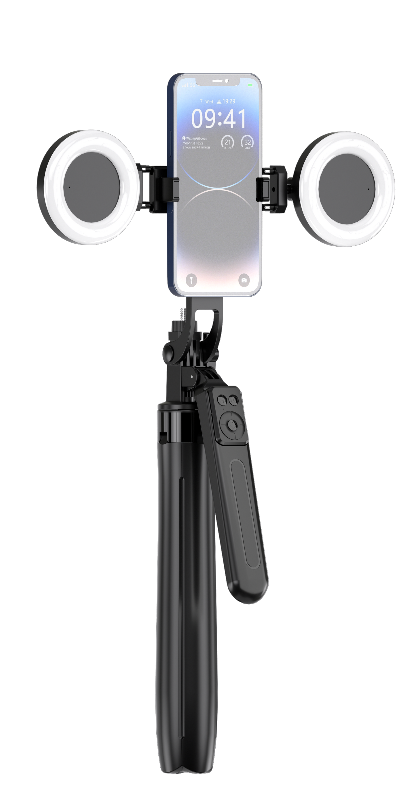 AI Face Tracking Selfie Stick Tripod