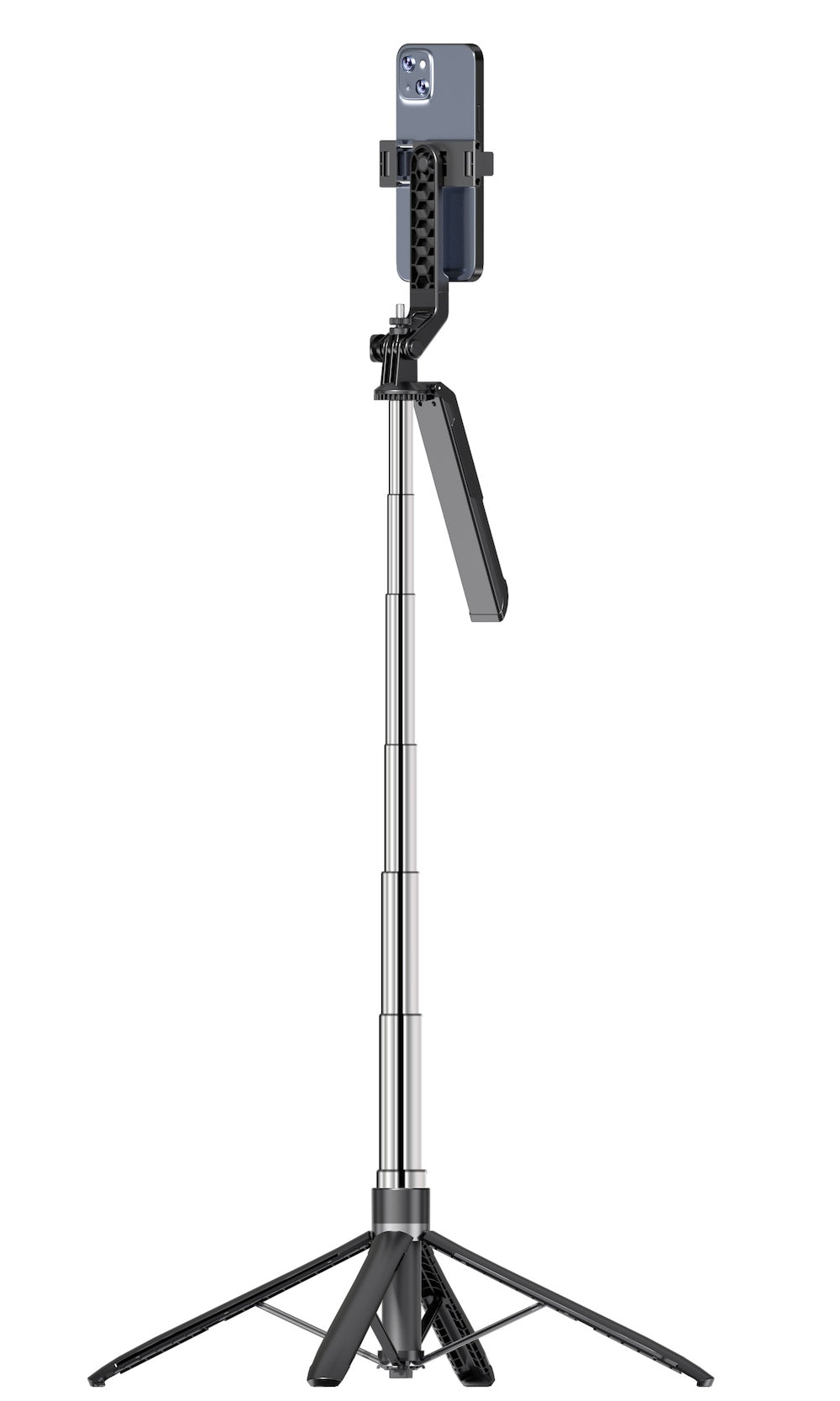 AS-B18 Extendable Selfie Stick Tripod with Wireless Remote and Tripod Stand