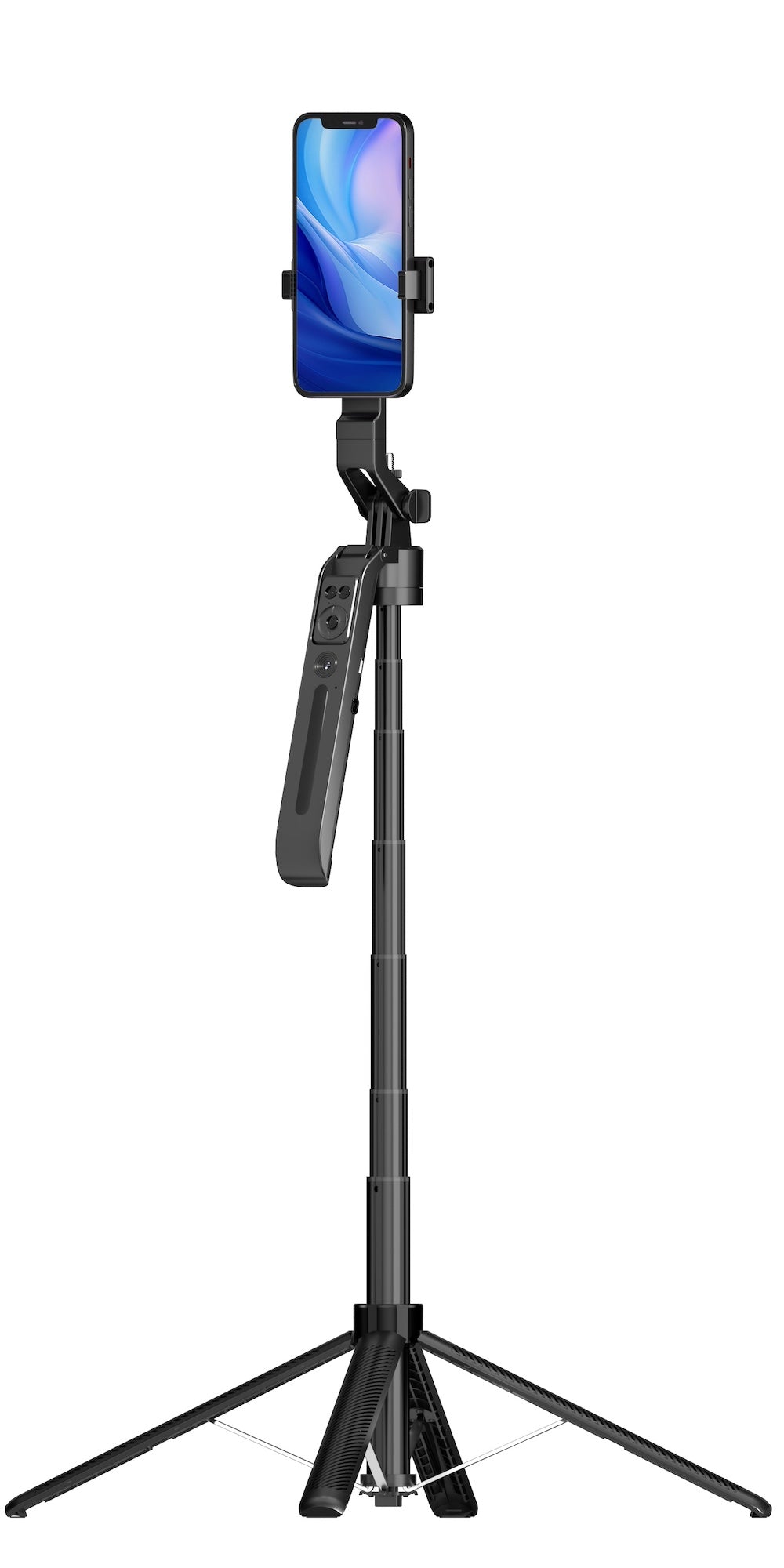 AS-C12 Extendable Auto Face Tracking Tripod 360° Rotation, No App