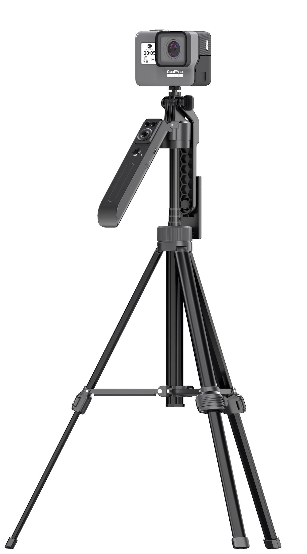 AS-C17 Extendable Auto Face Tracking Tripod 360° Rotation, No App