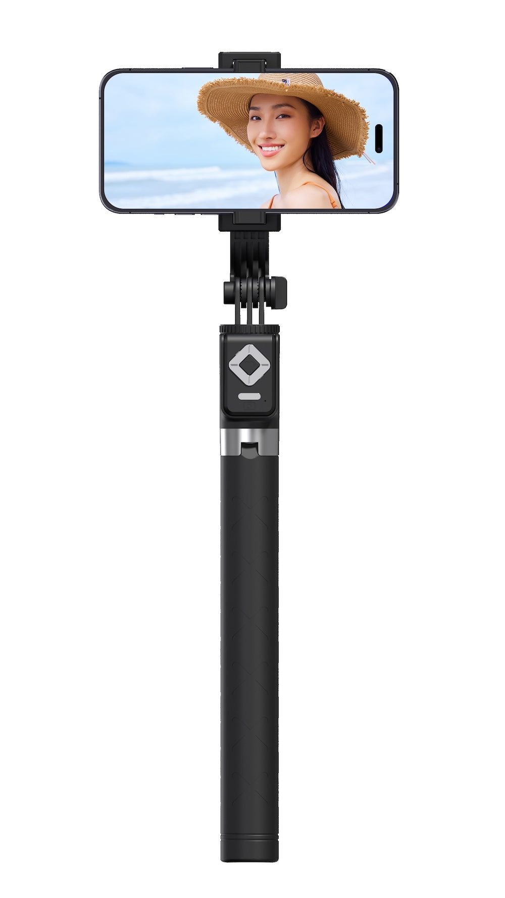 AS-T11 Extendable Selfie Stick Tripod with Wireless Remote and Tripod Stand