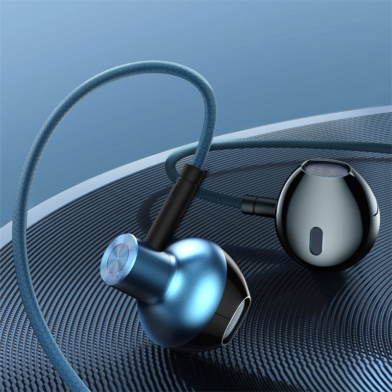 Baseus Bass Sound Earphone In-Ear Sport Earphones with mic for xiaomi iPhone 6 Samsung Headset fone de ouvido auriculares MP3