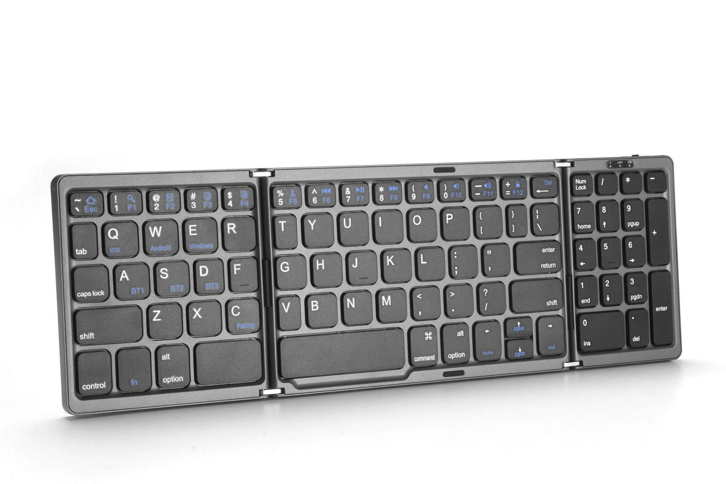 Bluetooth Wireless Folding Full-size Keyboard