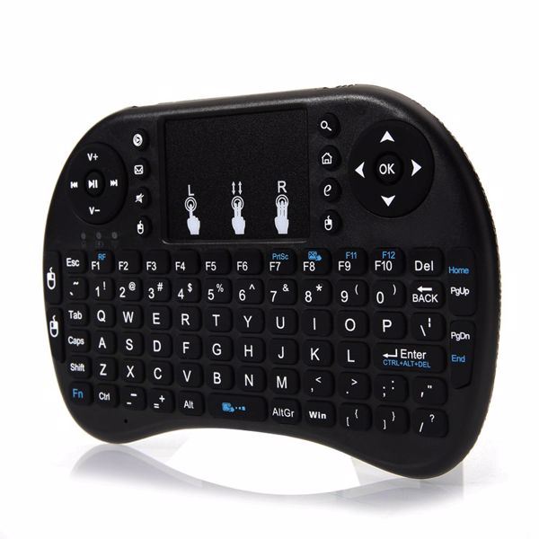 {Prohibited from sale on Amazon } Mini i8 Wireless Keyboard 2.4G with Touchpad for PC BACK LIGHT Kodi Media Box