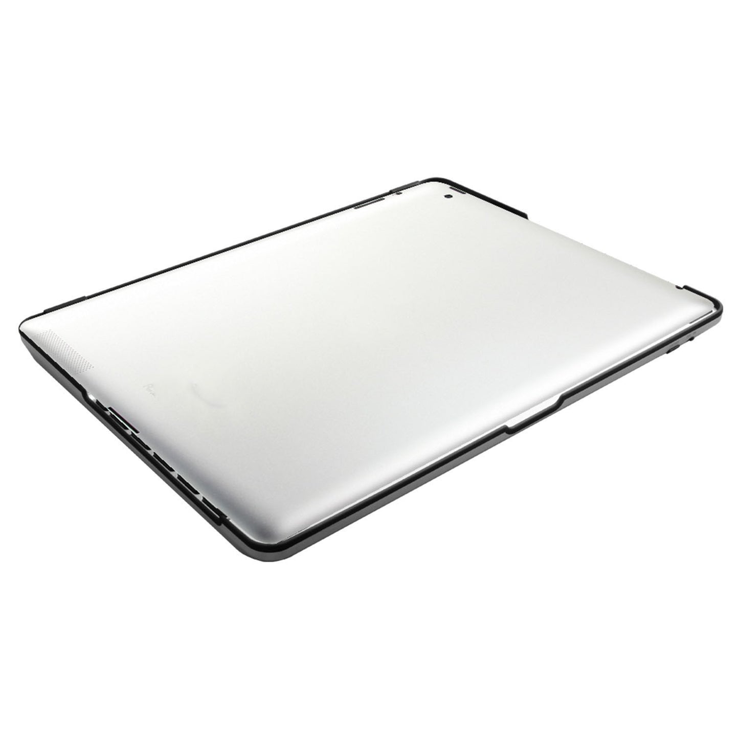 Silver and black  aluminum alloy Wireless keyboard tablet cover