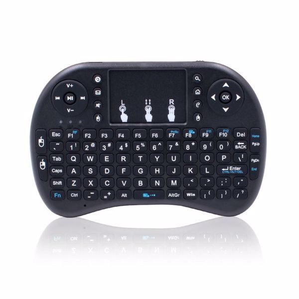 {Prohibited from sale on Amazon } Mini i8 Wireless Keyboard 2.4G with Touchpad for PC BACK LIGHT Kodi Media Box