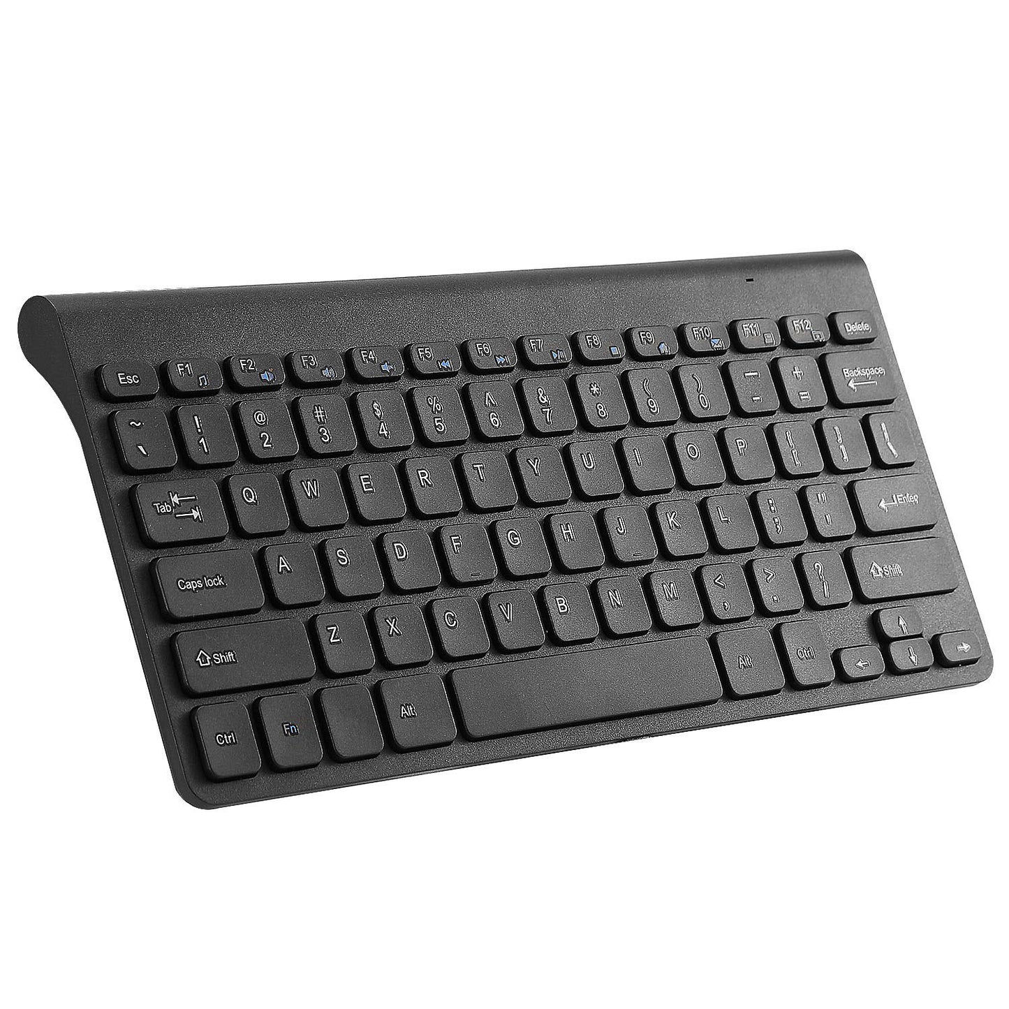 Wireless Keyboard and Mouse 2.4GHz Multimedia Mini Keyboard Mouse Combos USB Receiver