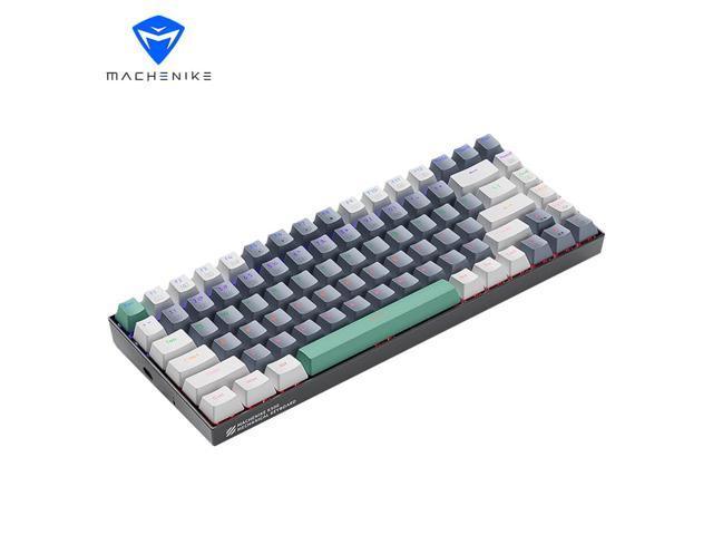 MACHENIKE K500 Gaming Keyboard;  Wired Mechanical Keyboard Hot Swappable 20 RGB Light Effects;  PBT Keycap 84 Keys RGB Light Mac Windows - Grey