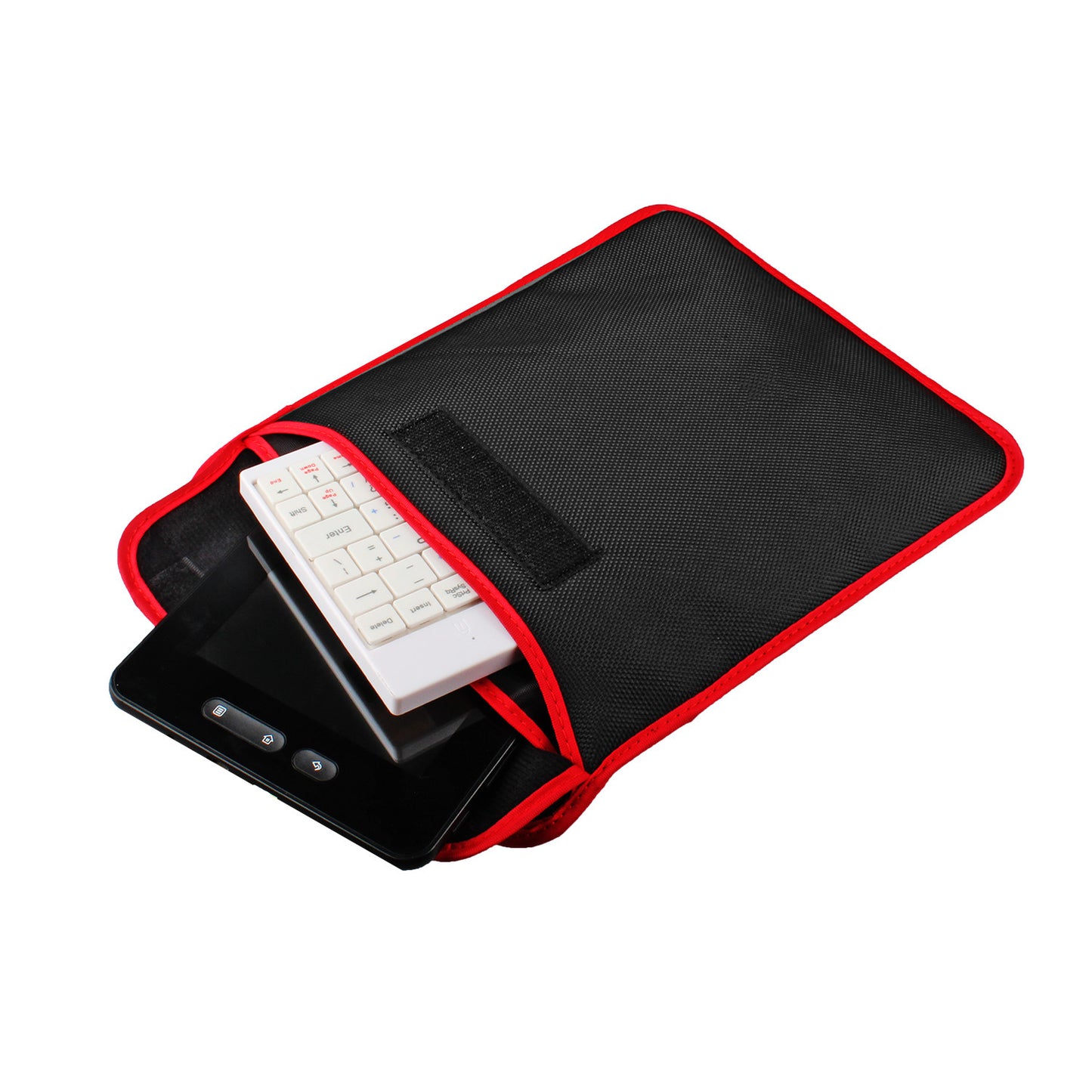 80 Keys Wired Keyboard Mini USB Connector Keyboard Portable Durable Keyboard with Carry Bag