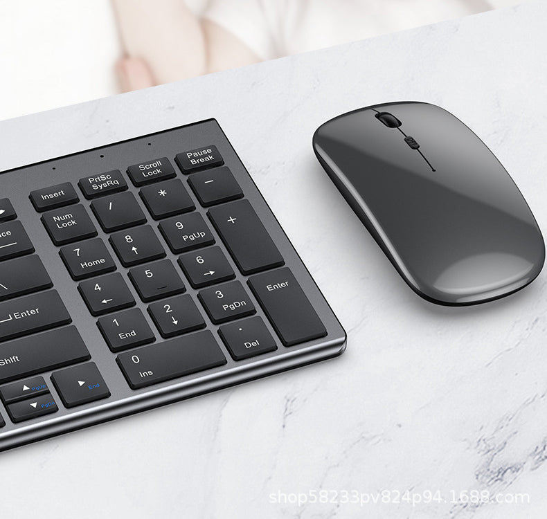 Bluetooth Keyboard and Mouse, Wireless Mouse and Keyboard Combo
