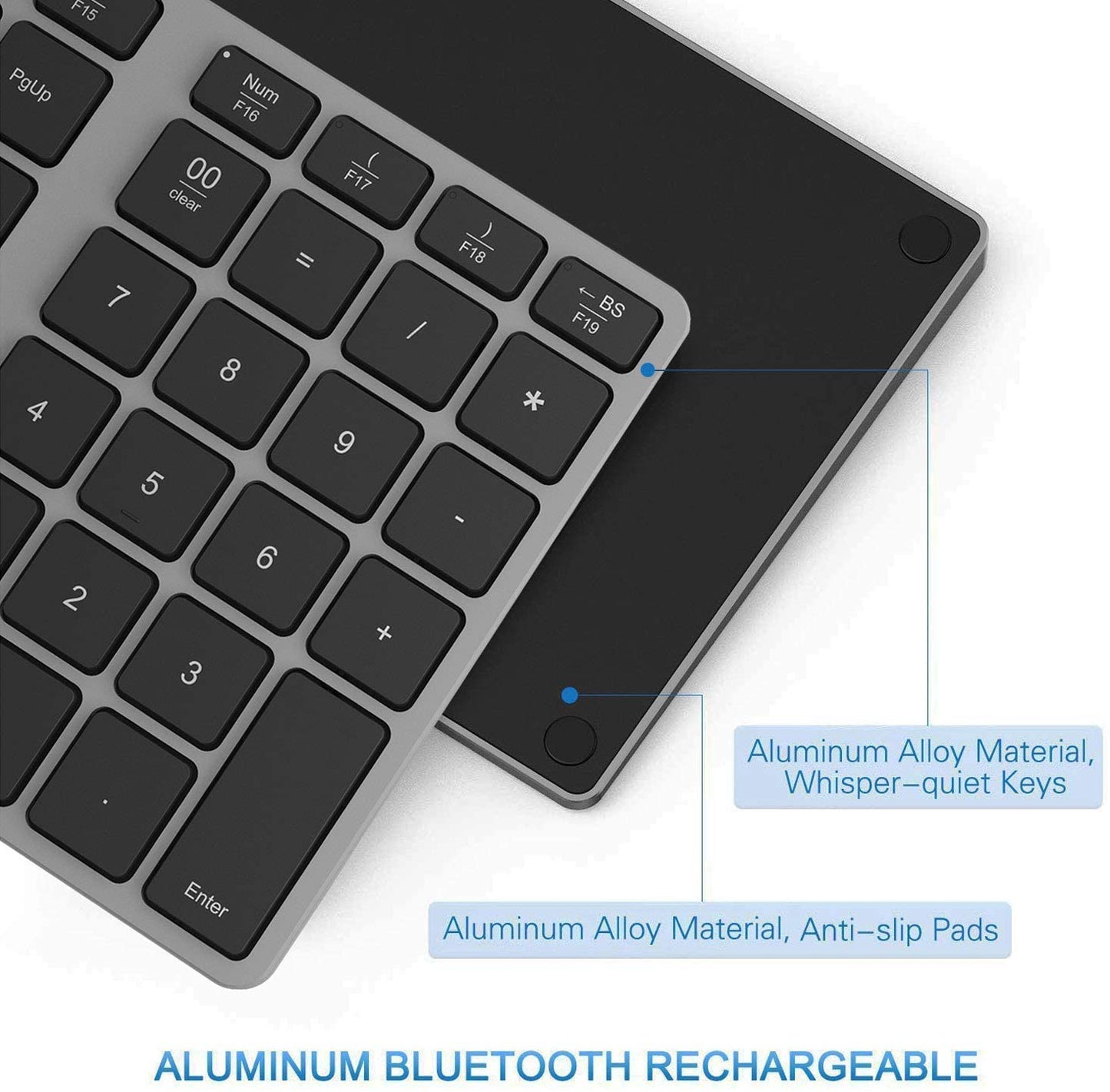 Bluetooth Numeric Keypad