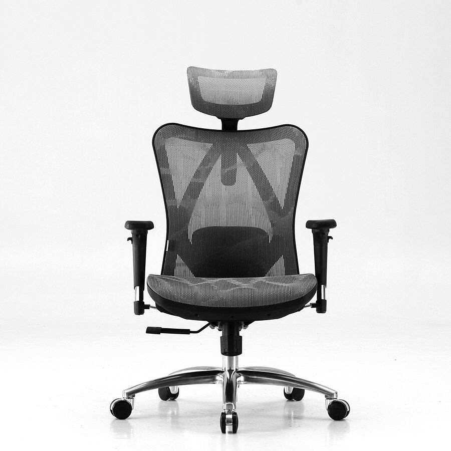 SIHOO M57 Ergonomic Office Chair w/ Footrest - Dark Grey