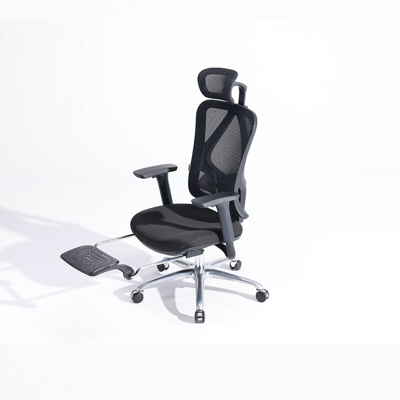 FREE DESK MAT* Sihoo M57 Black Mesh Ergonomic Office Chair