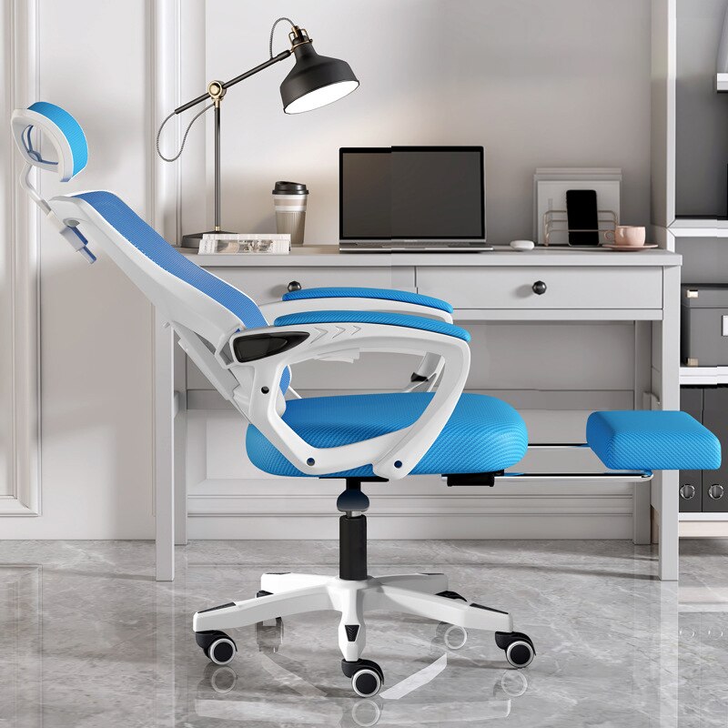 Comfortable Computer Chair Home Office Chair Reclining Lift Swivel Chair Dormitory Student Gaming Game Seat Backrest Human Chair